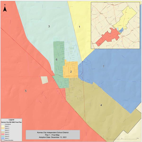 School Board District Map 1